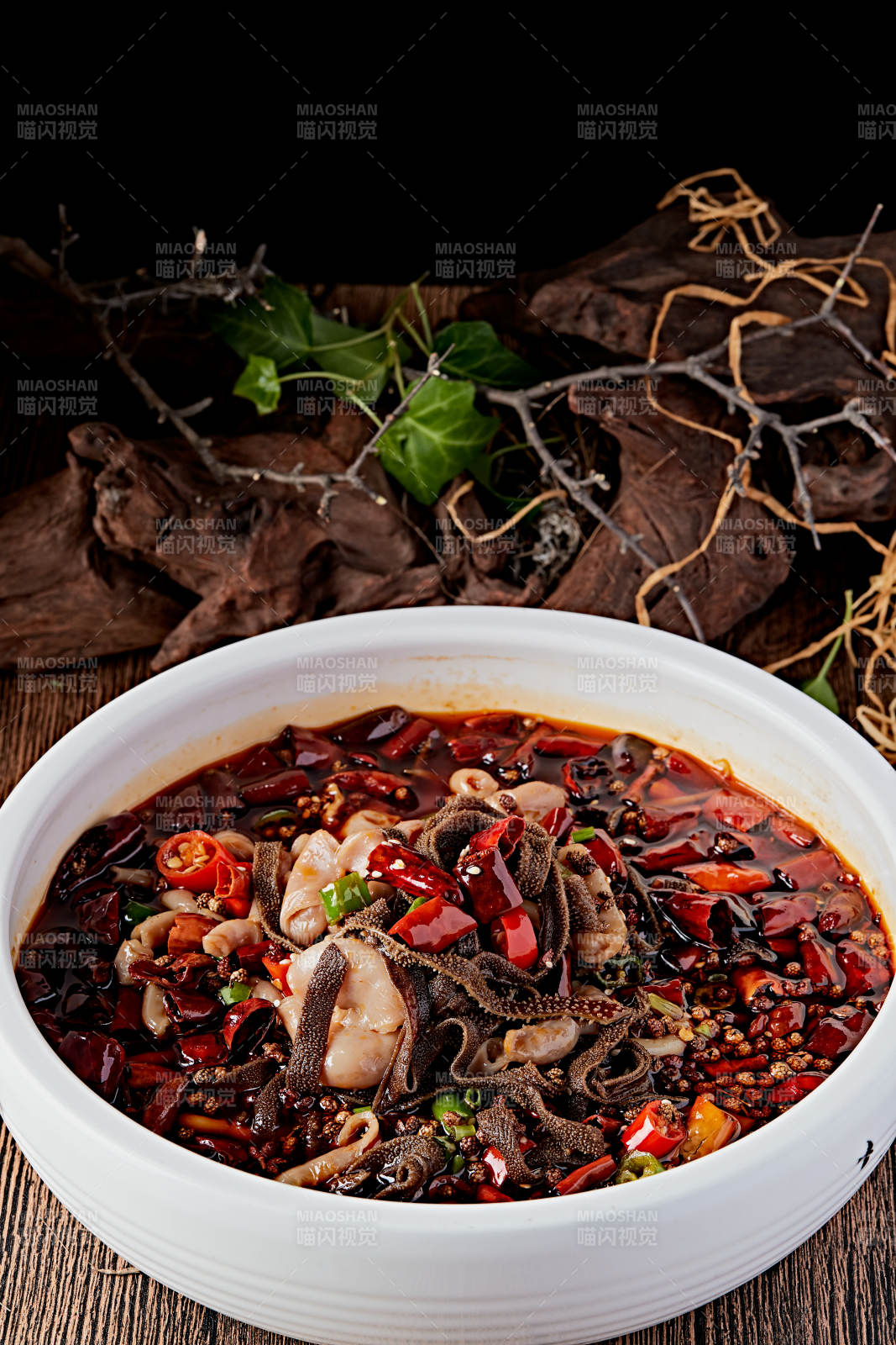 香辣肥腸水煮毛肚