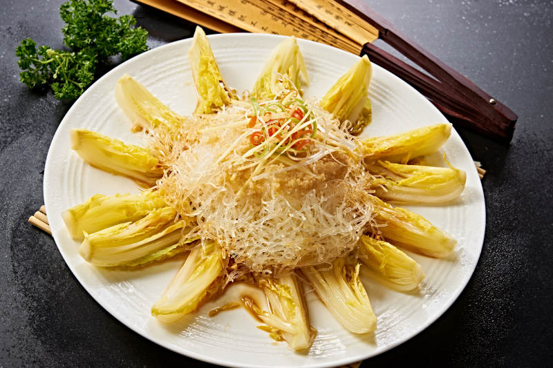 蒜蓉粉丝娃娃菜