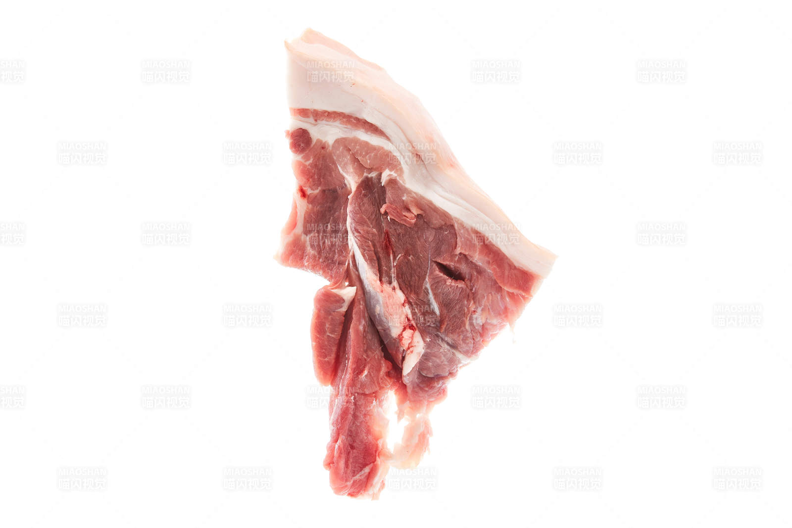 檢疫合格的屠宰生鮮豬肉