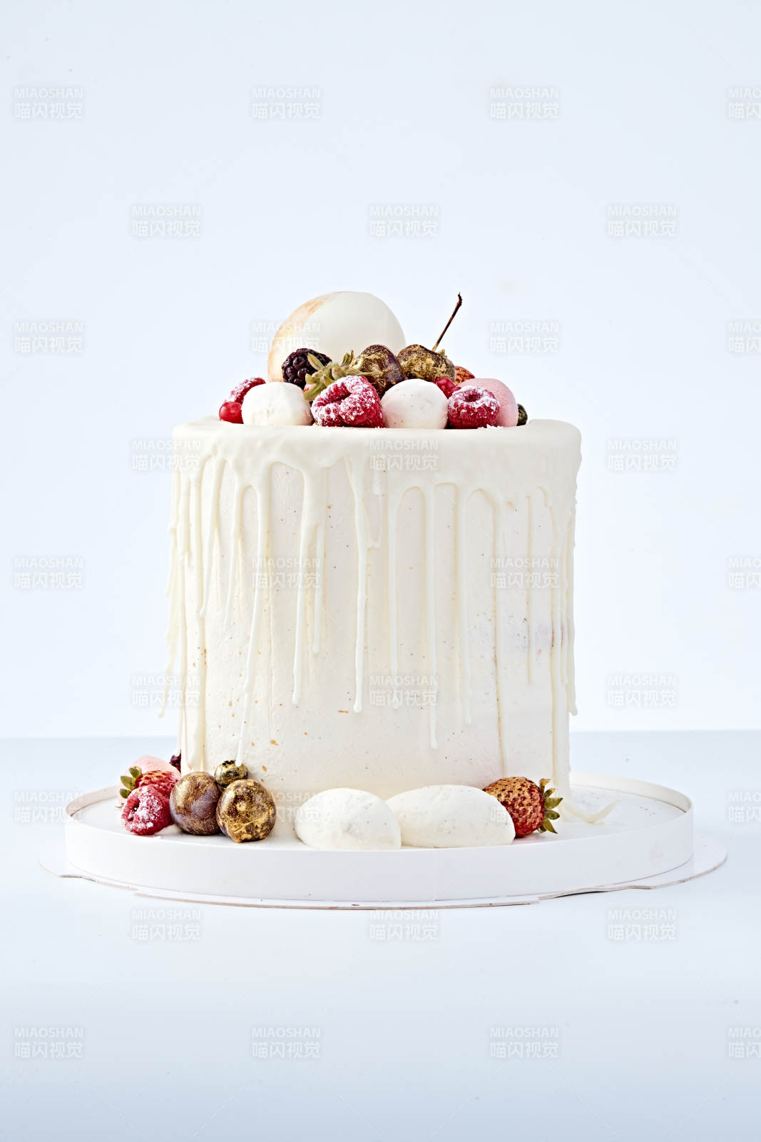 鮮果法式高級奶油慕斯生日婚禮蛋糕