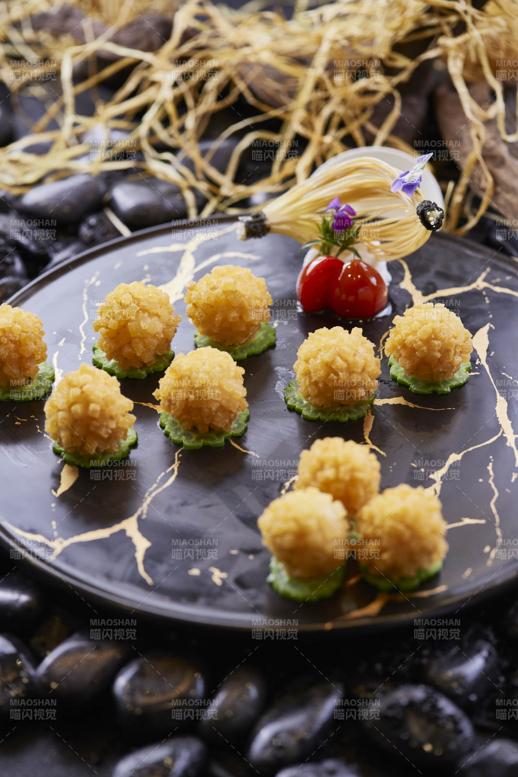 油炸蝦泥薯泥丸