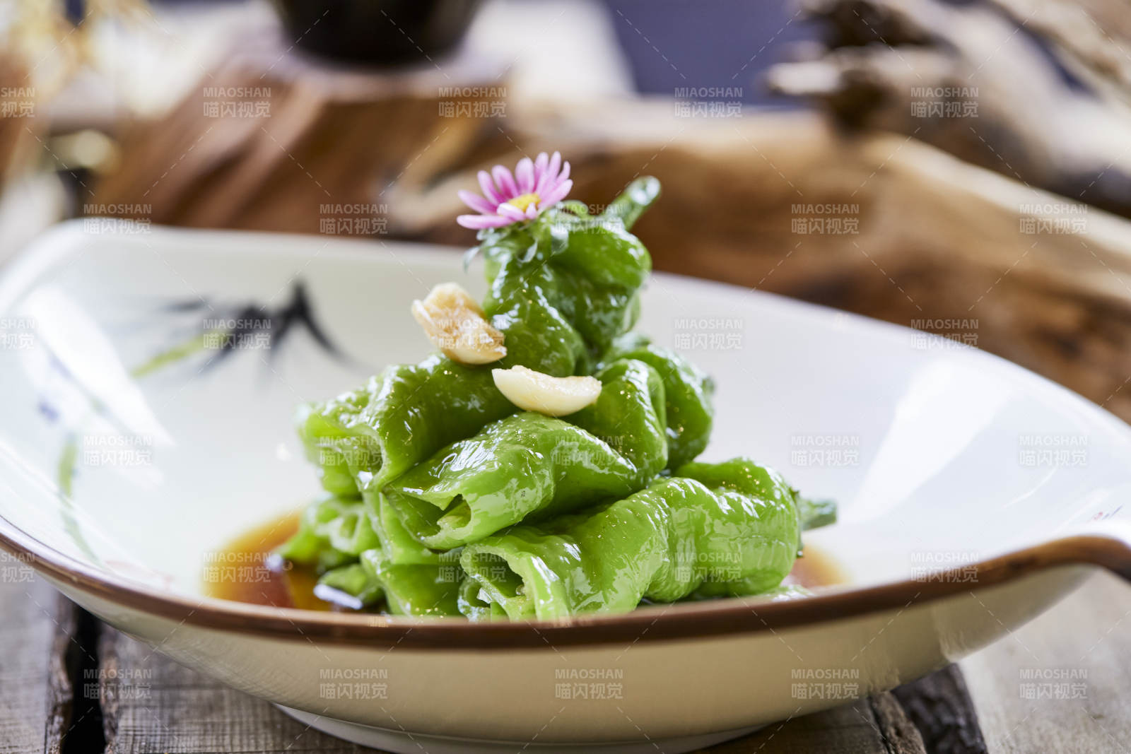 蒜香生淹螺絲椒青辣椒