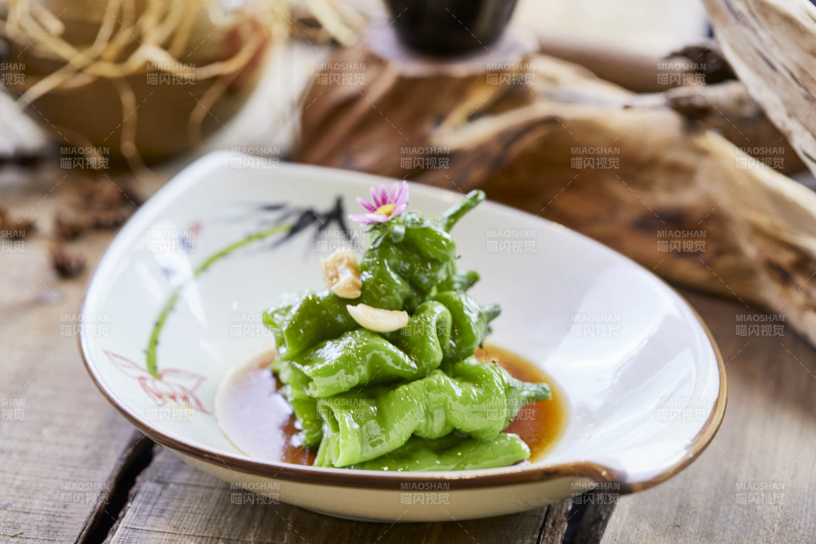 蒜香生淹螺絲椒青辣椒