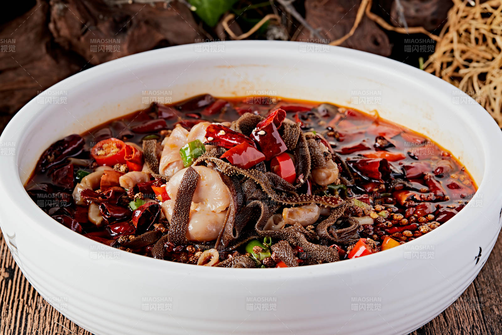 香辣肥腸水煮毛肚