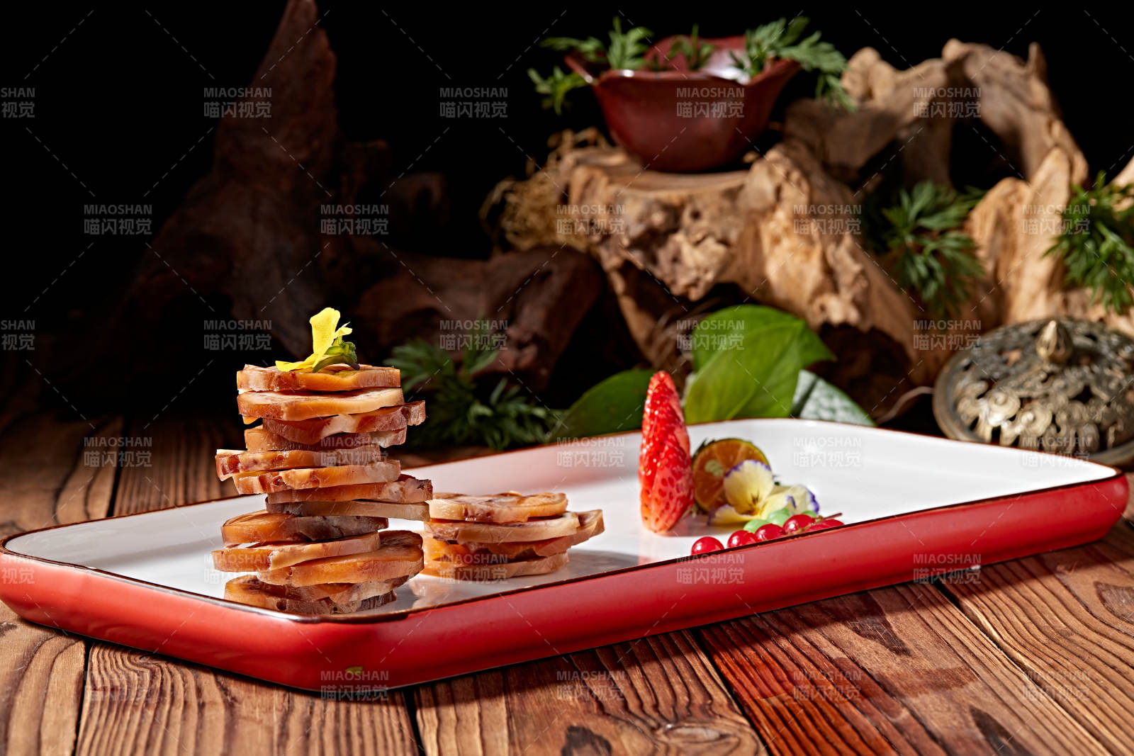 压猪耳肘花切片