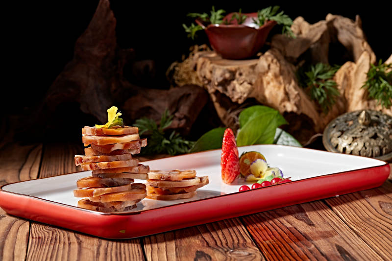 压猪耳肘花切片