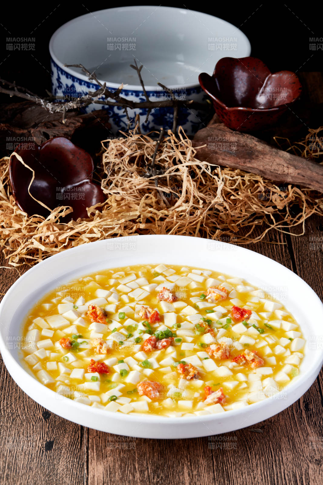 濃湯蟹黃焗豆腐