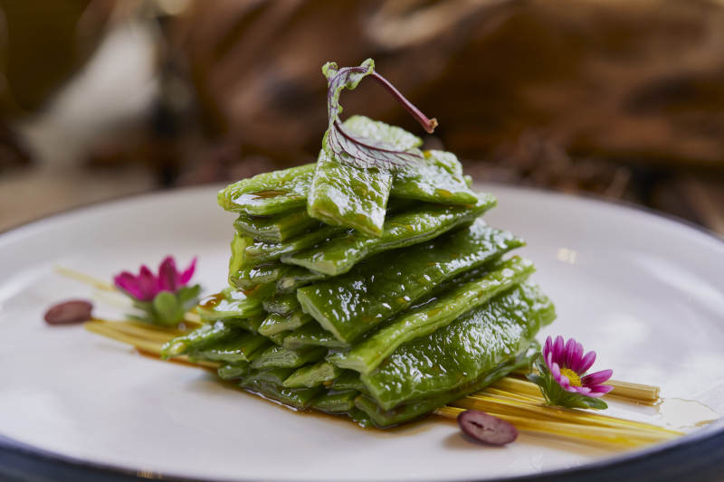 清炒刀豆宽豆角