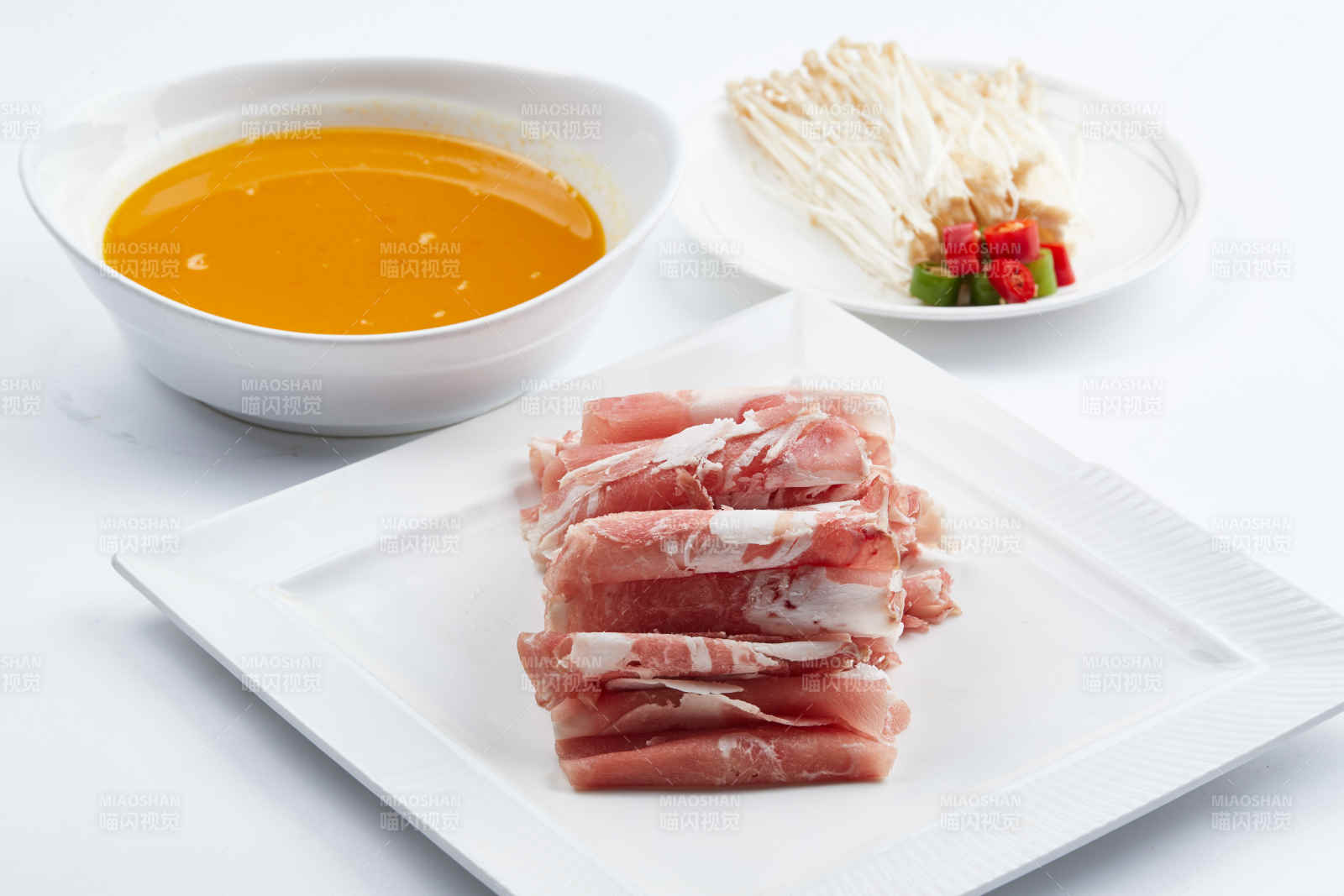 半成品菜酸湯金針菇肥羊配料