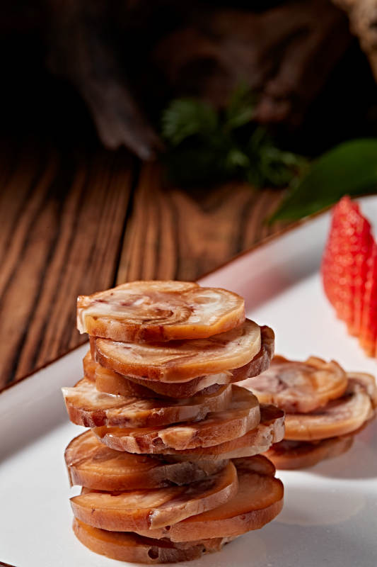 压猪耳肘花切片