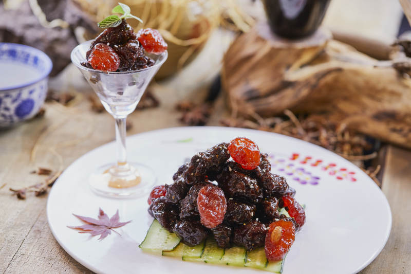 梅爆牛仔粒牛肉