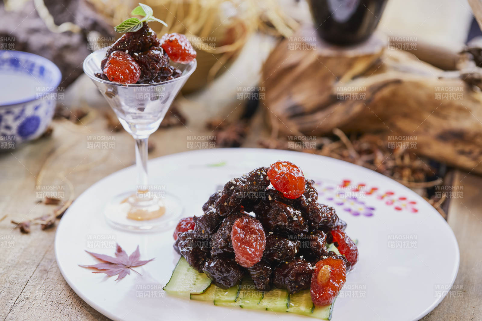 梅爆牛仔粒牛肉