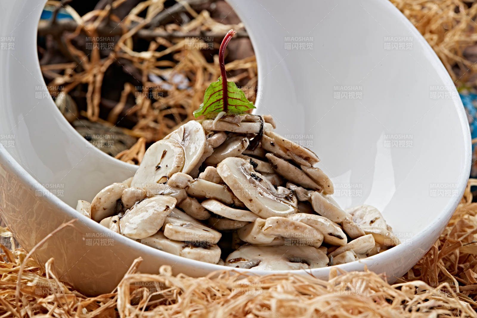 熗拌塞外白口蘑