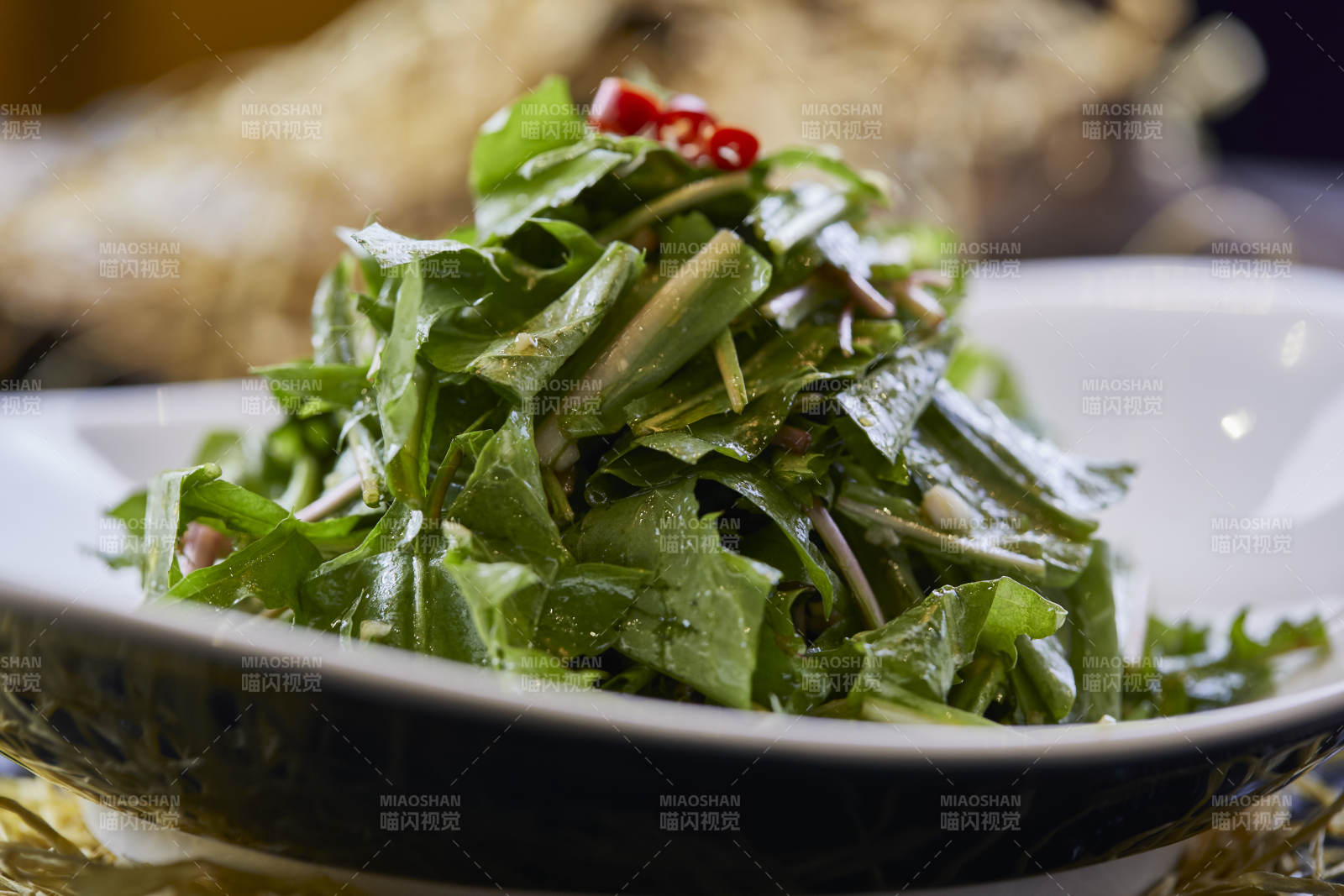 凉拌婆婆丁蒲公英