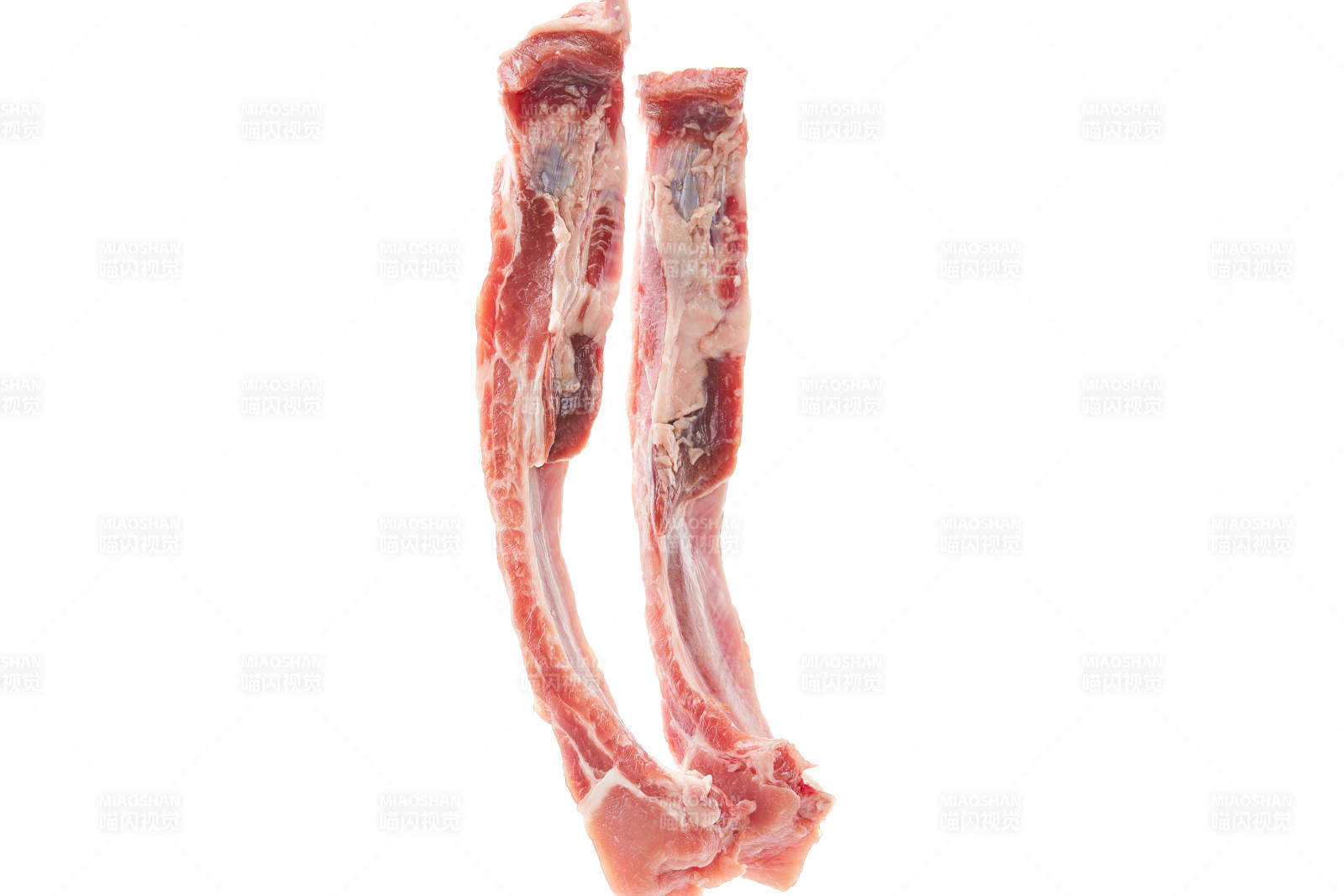 檢疫合格的屠宰生鮮豬肉