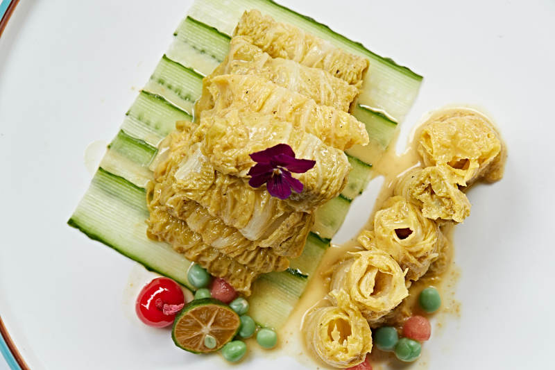 京味娃娃菜腌芥末墩