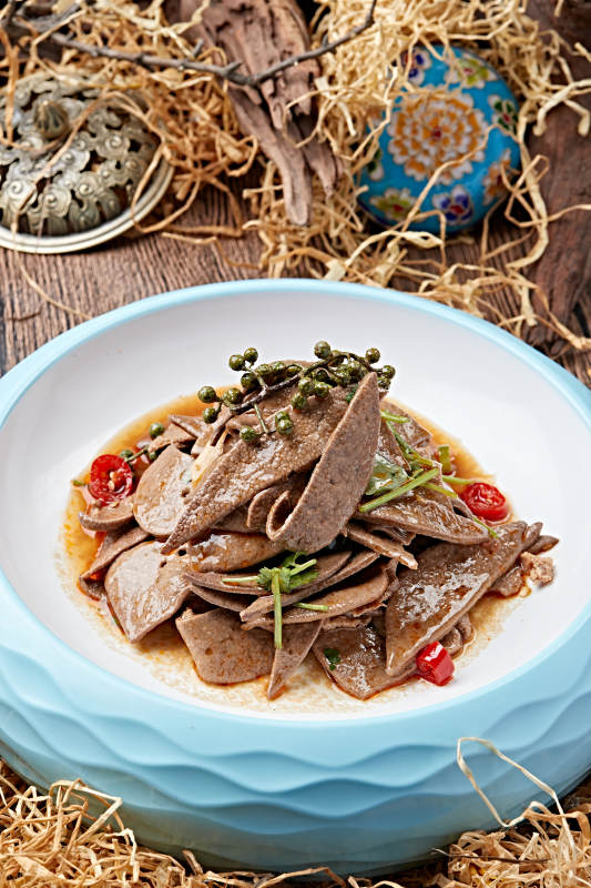 椒麻湘味熘肝尖