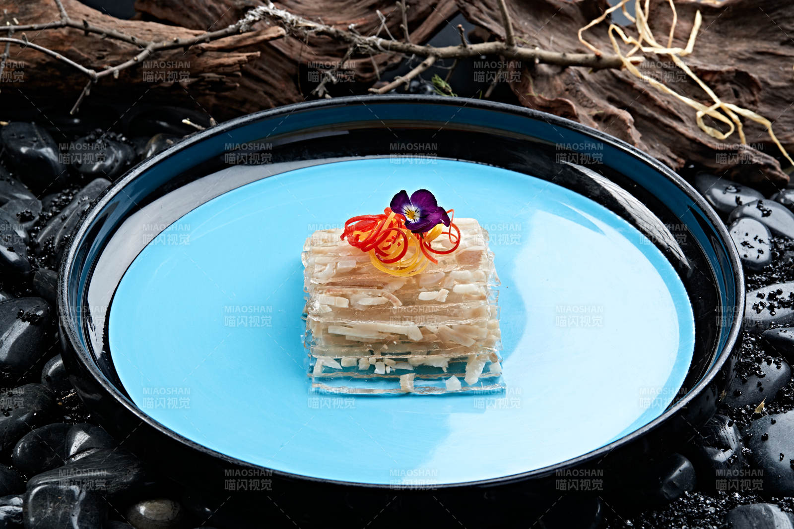 水晶黃豆渣豬皮凍