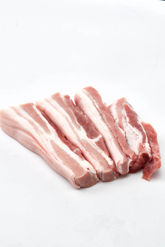 檢疫合格的屠宰生鮮豬肉