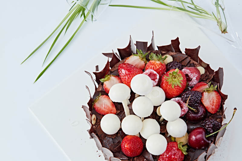 法式鮮果濃香黑森林巧克力生日蛋糕