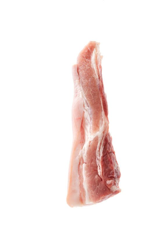 檢疫合格的屠宰生鮮豬肉