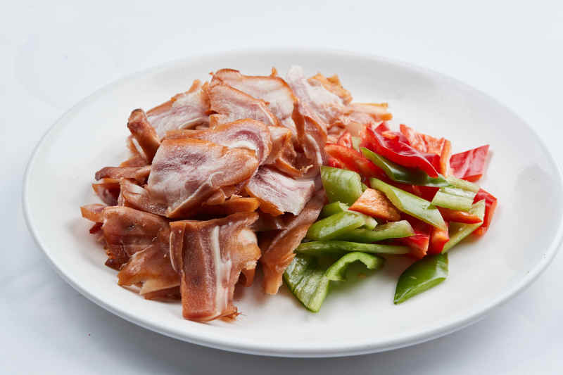 半成品菜辣炒猪头肉配料