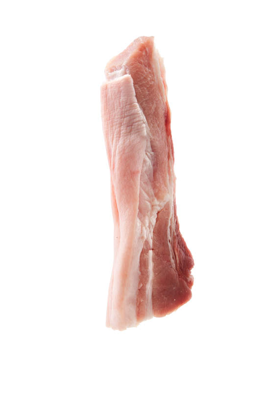 檢疫合格的屠宰生鮮豬肉