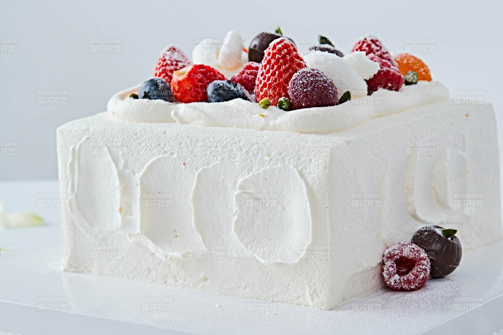 鮮水果奶油多層夾心蛋糕