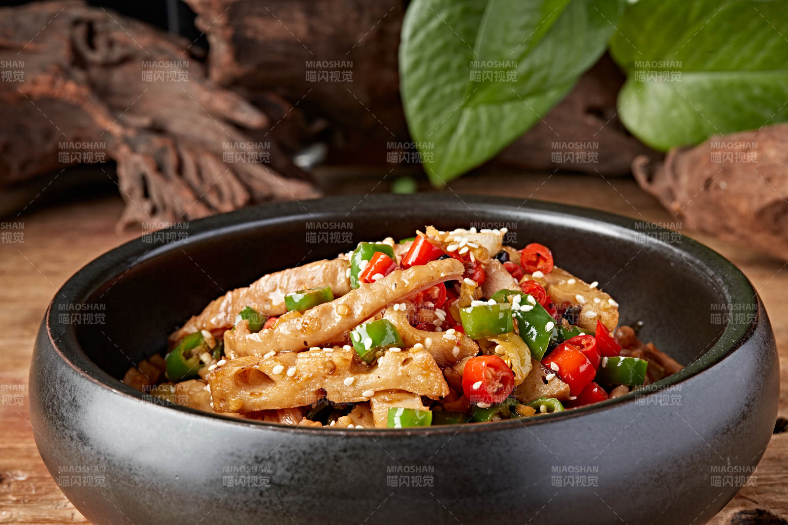 湘味辣炒肥腸藕片