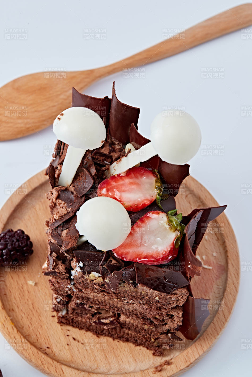 法式鮮果濃香黑森林巧克力生日蛋糕