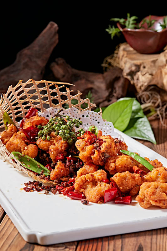 香炸麻辣山鸡块