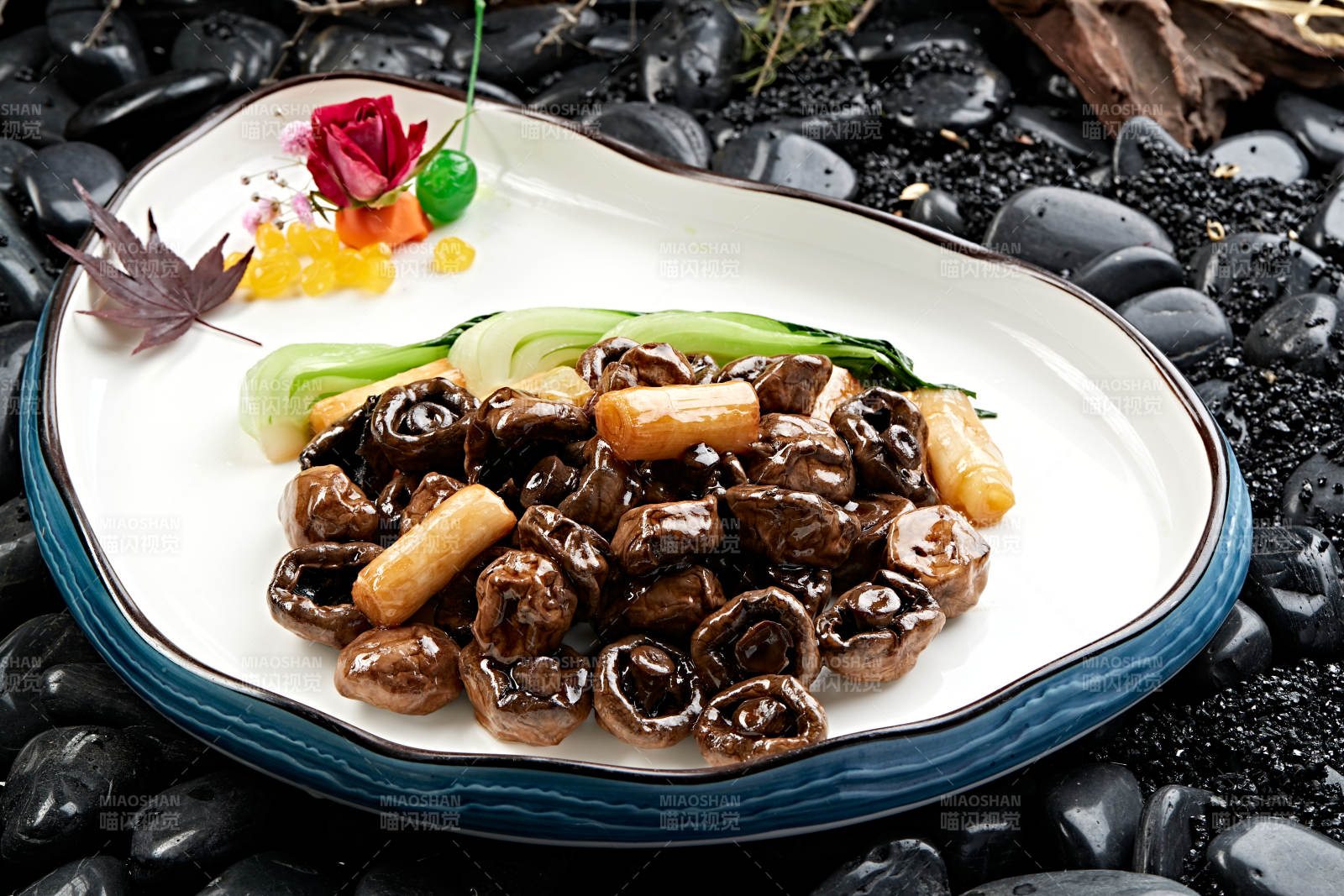 蔥燒塞外黑口蘑