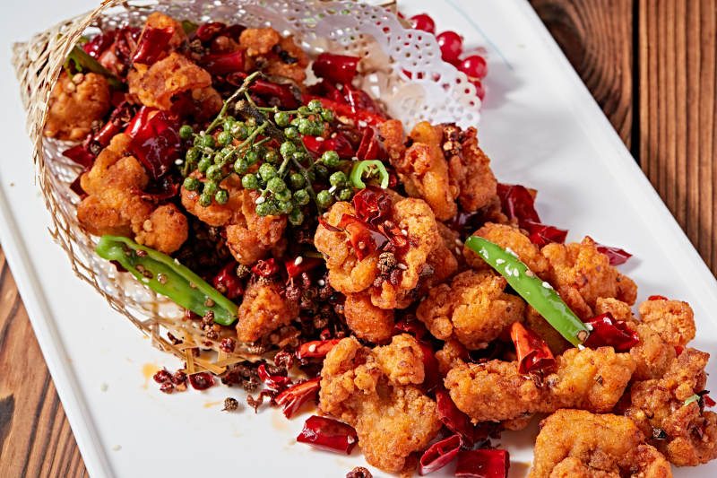 香炸麻辣山鸡块