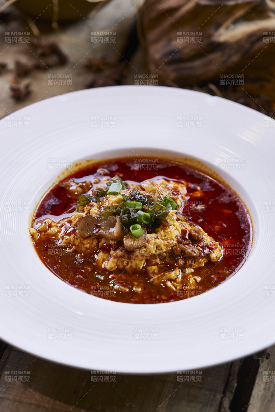 麻辣水煮海參黃金蛋