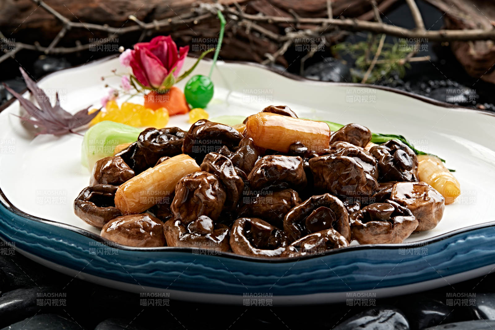 蔥燒塞外黑口蘑