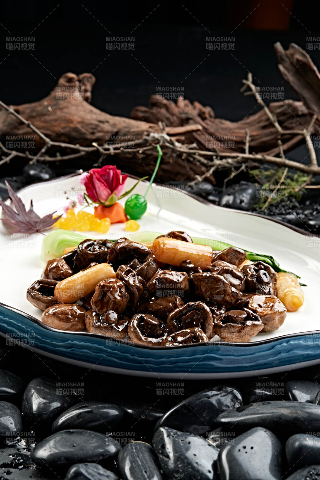 蔥燒塞外黑口蘑