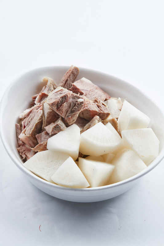 半成品菜羊肉炖萝卜配料