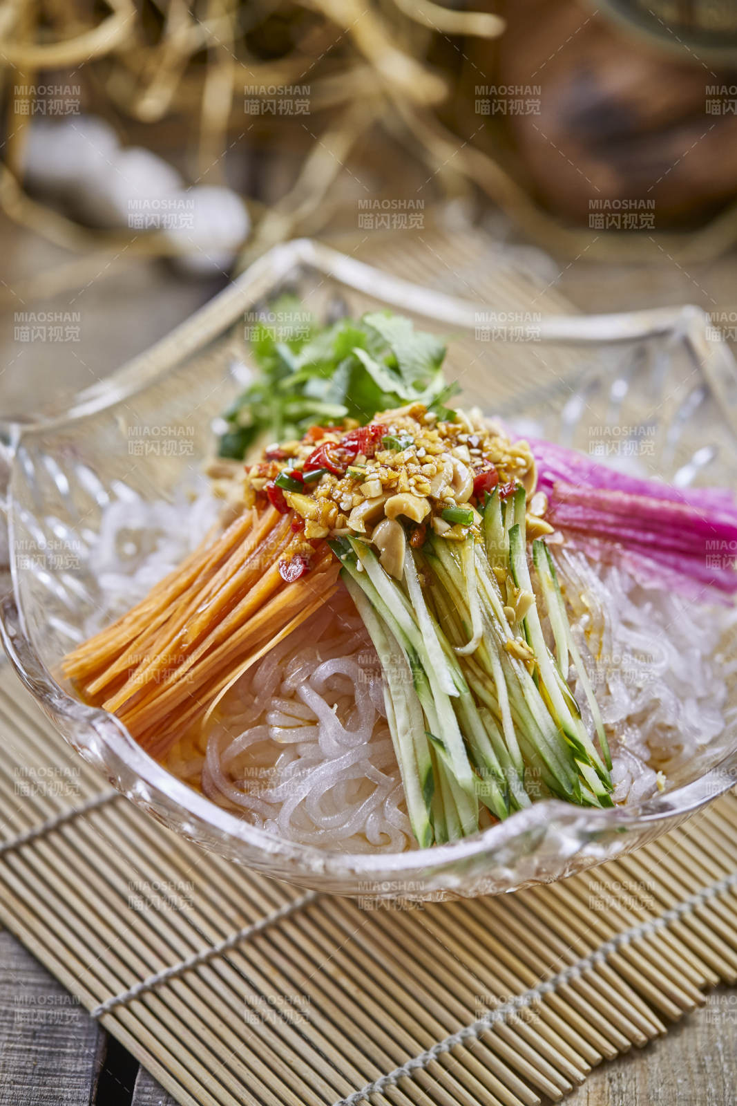 澆汁時蔬魔芋絲