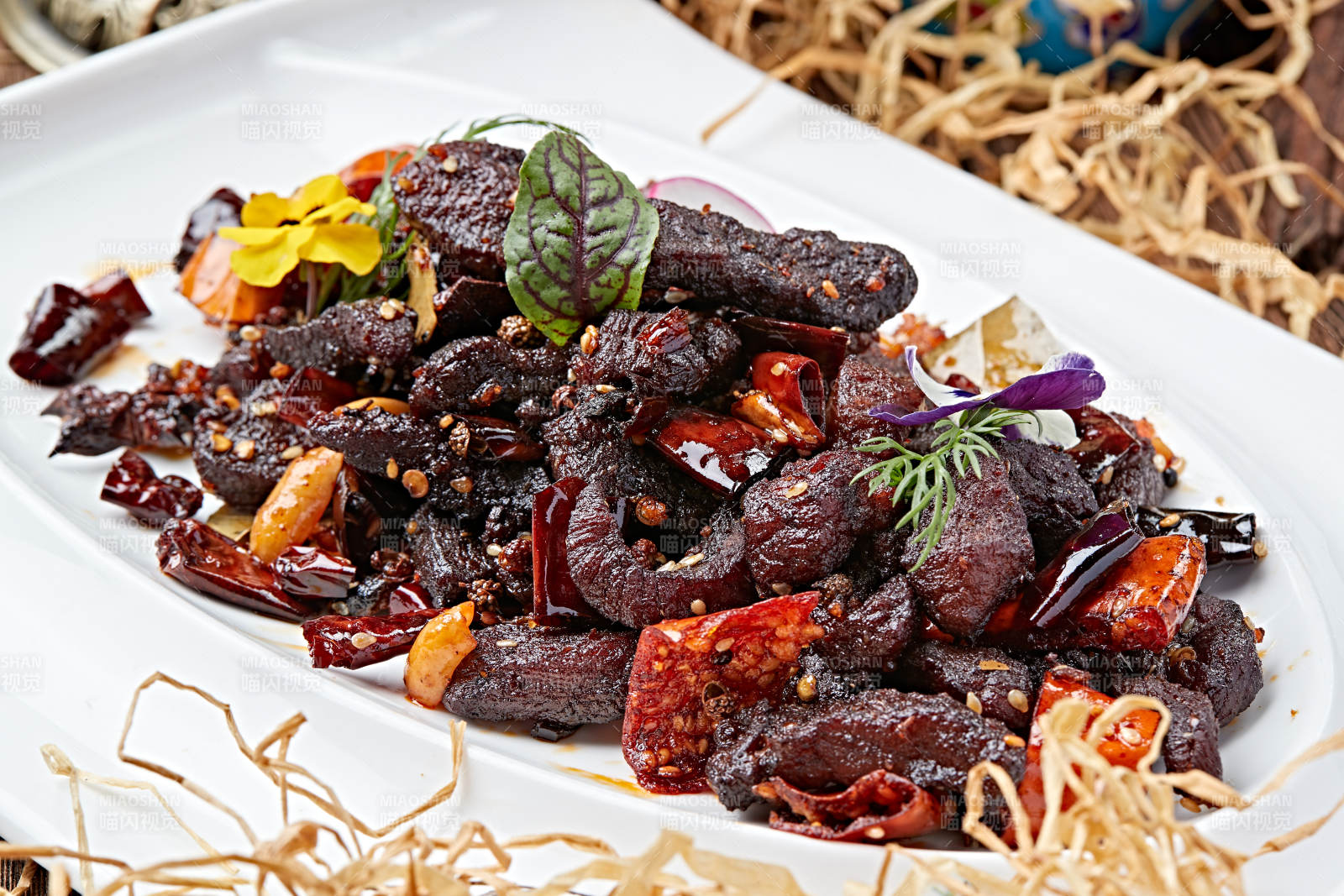 干炸酒鬼和牛粒