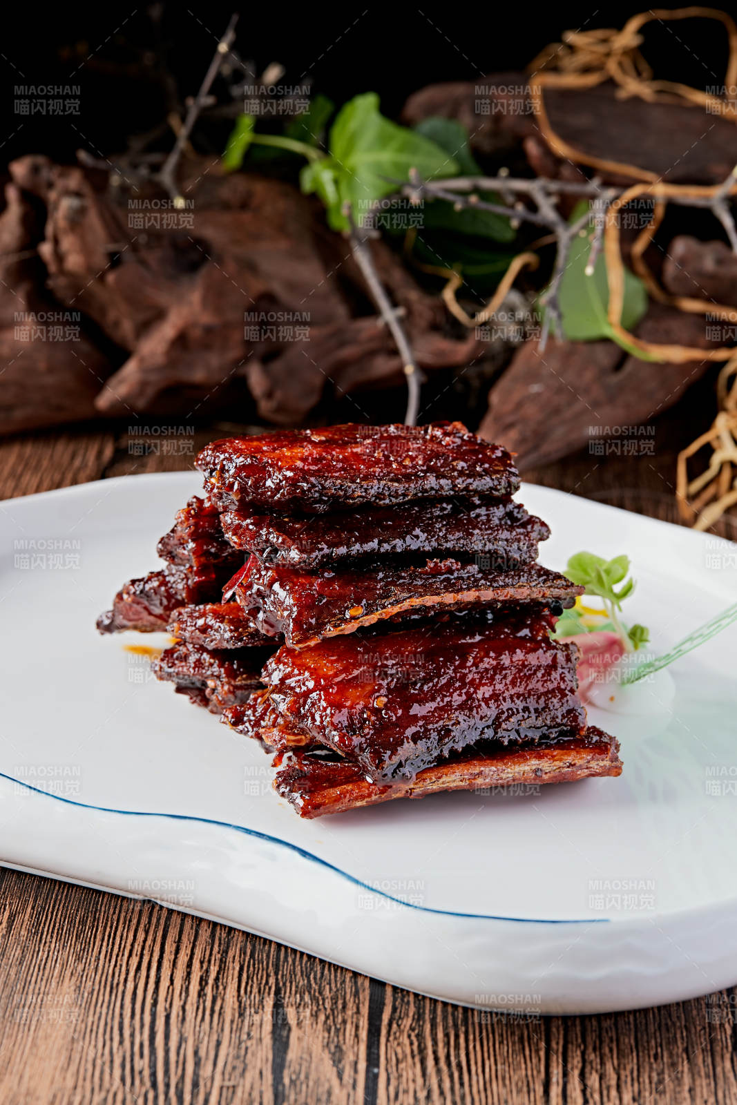 美味烟熏带鱼段