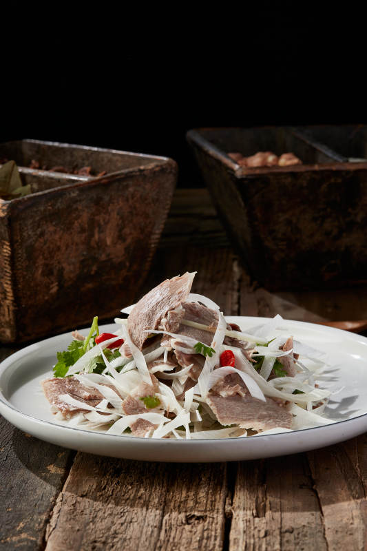 白切枸杞葱香牛里脊