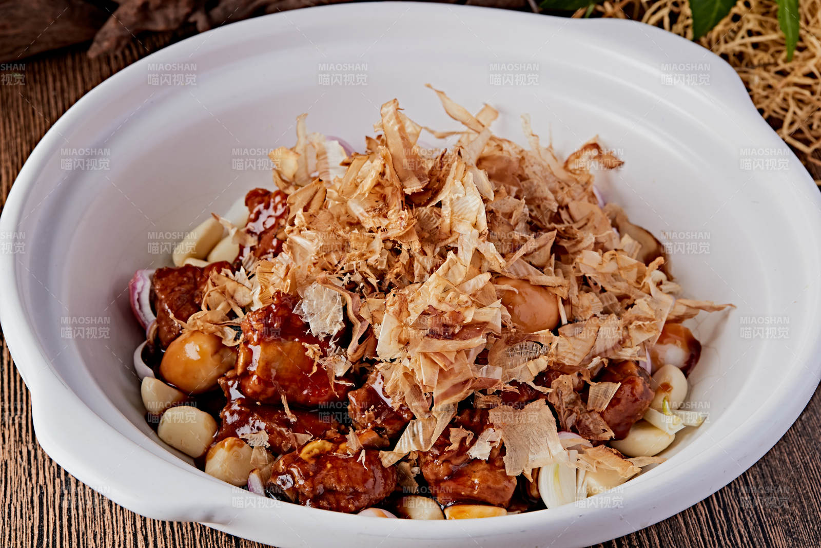 鲣鱼花红烧猪小排