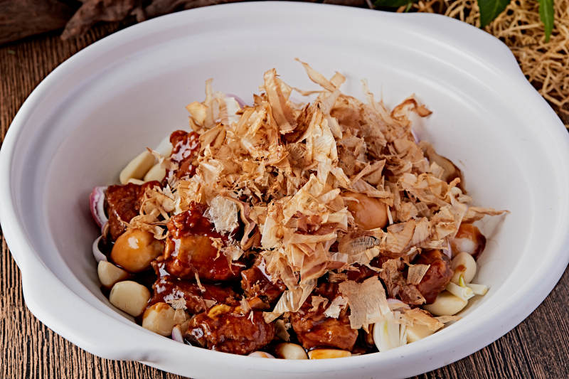 鲣鱼花红烧猪小排