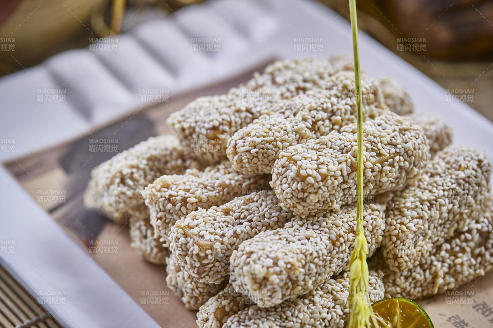 美味甜口菜麻仁红薯