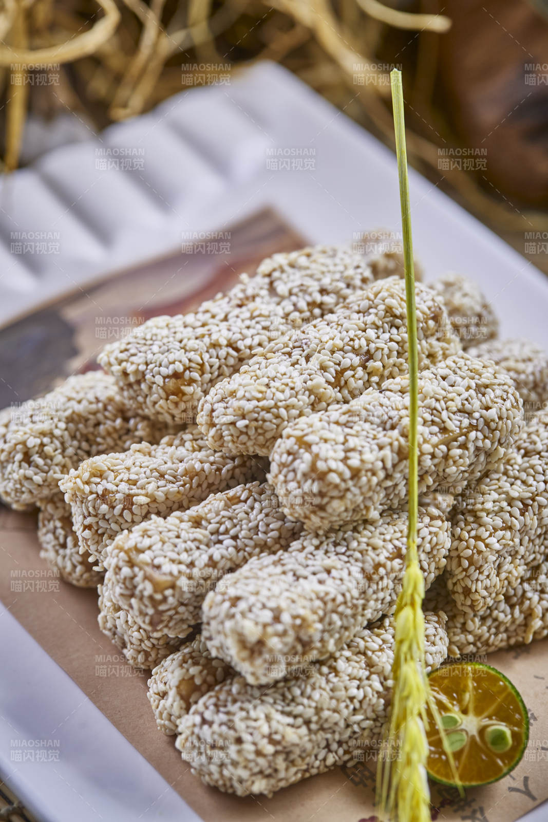 美味甜口菜麻仁红薯