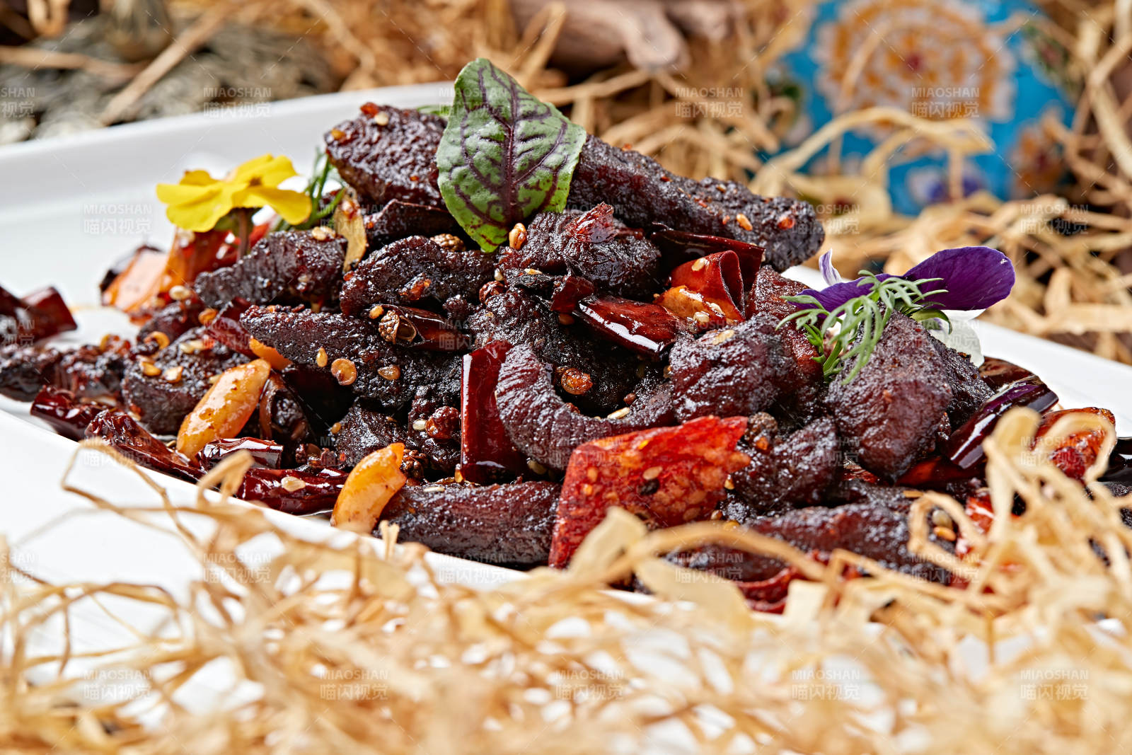 干炸酒鬼和牛粒