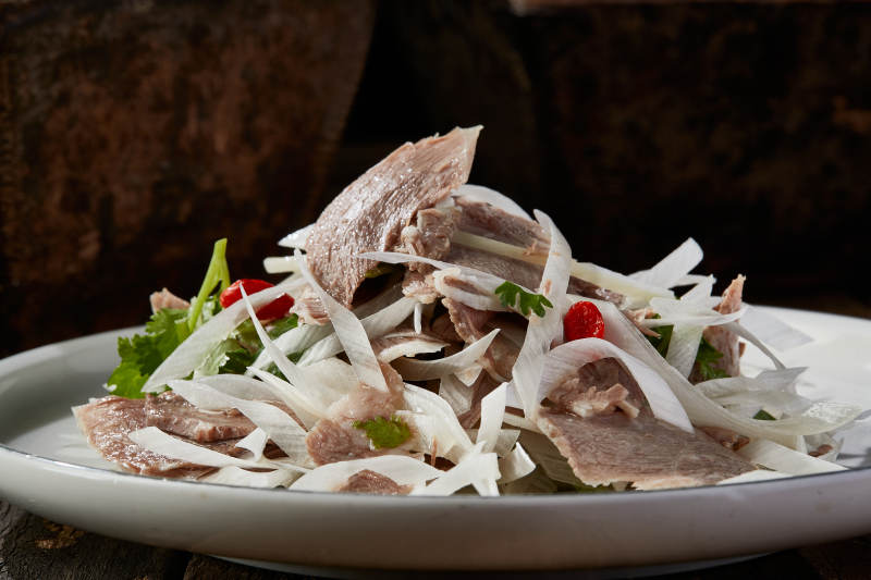 白切枸杞葱香牛里脊