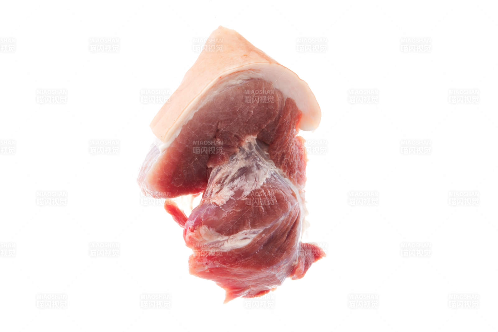 檢疫合格的屠宰生鮮豬肉