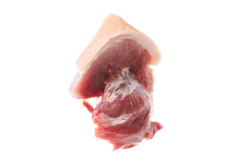 檢疫合格的屠宰生鮮豬肉