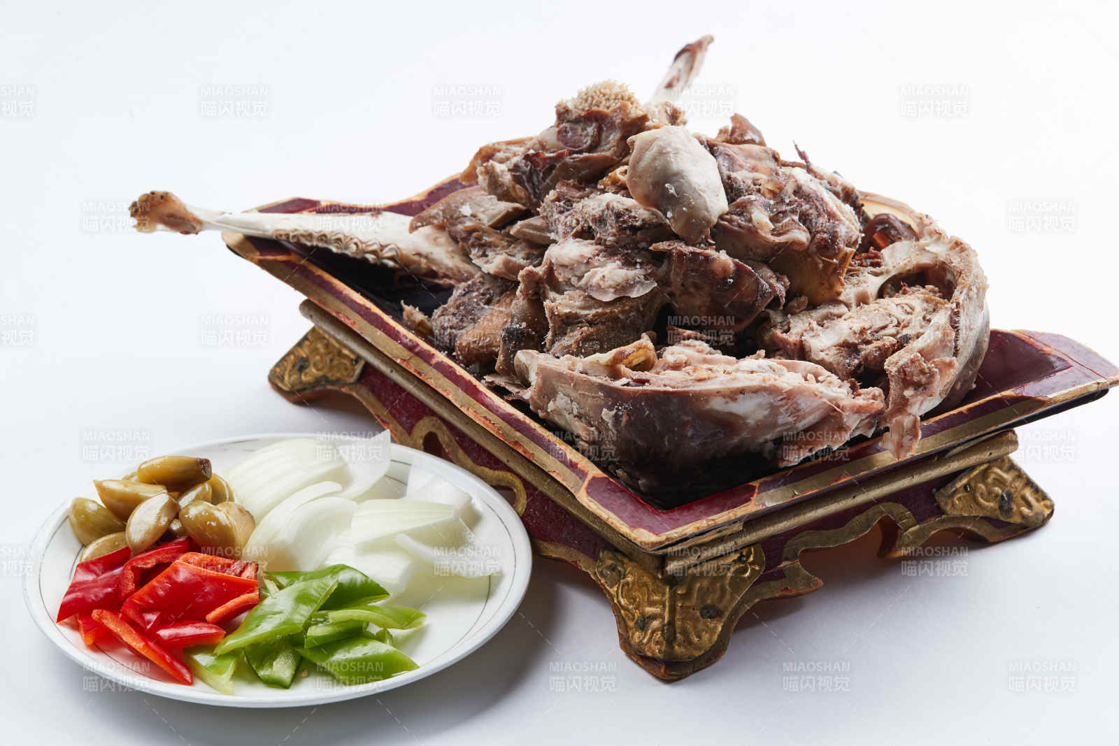 半成品菜鹵味炒羊頭